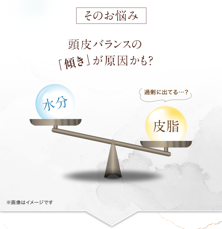 そのお悩み、頭皮バランスの「傾き」が原因かも？