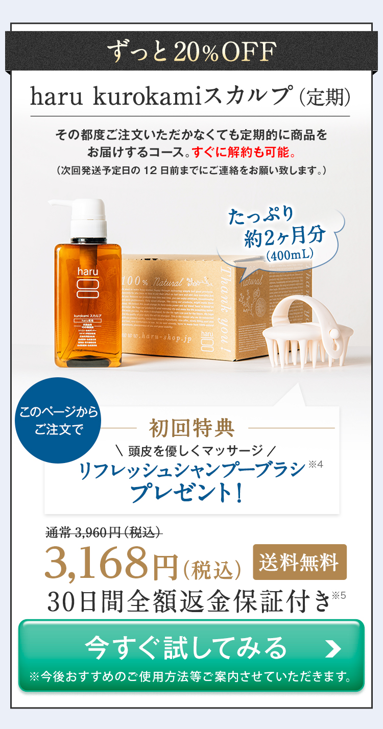 永久的に20%OFF!定期的に商品をお届け