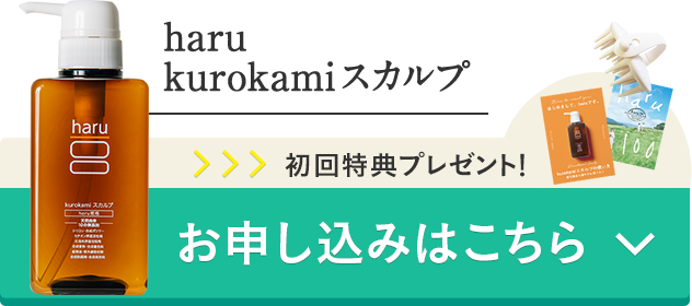 haru kurokami スカルプ　お申し込みはこちら